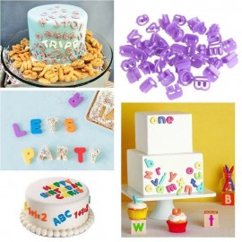 114 pcs Fondant Cutter Cookie Cake Plunger Plastic Mold Craft DIY 3D Sugarcraft Kitchen Accessories Cake Decorating Tools