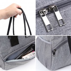 11L Large Capacity Lunch Bag Aluminum Foil Thickening Picnic Food Container Insulated Cooler Ice Bag