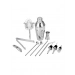 12Pcs Stainless Steel Cocktail Shakers Mixer Drink Bartender Bar Set Tools Kit