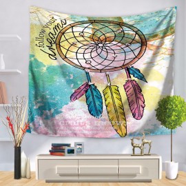 150x130cm Romantic Dream Catcher Wall Hanging Throw Tapestry Beach Yoga Towel Bedspread Decor