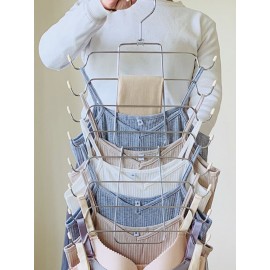 1PC 8 Layers Underwear Hanger Multi-layers Drying Rack Magic Hangers Folding Save Room Storage Hanger