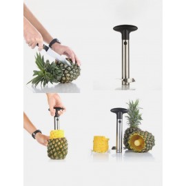 1PC Stainless Steel Pineapple Peeler Kitchen Accessories Fruit Knife Cutter Cooking Tools Pineapple Corer Slicer Cutter