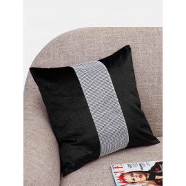 1Pc Plush Cushion Cover Decoration Stripe Pattern Fluffy Soft Pillow Case Home Sofa Throw Pillows