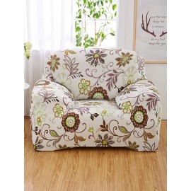 1Pcs Floral Pattern Elastic Sofa Cover 1/2/3/4 Seats L-shape Sectional Cover Couch Cover Living Room Furniture Protector