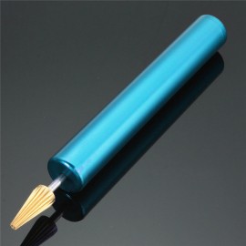 1pcs For Leather Craft DIY Brass Head Leather Edge Oil Craft Pen Random Color