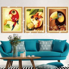 20x25cm 5D DIY Animal Series Diamond Painting Resin Full Rhinestone Home Decoration Cross-stitch Kit