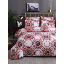 2/3 Pcs Bohemian National Style Geometric Pattern Comfy Bedding Set Duvet Cover Pillowcase