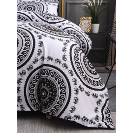 2/3 Pcs Bohemian National Style Geometric Pattern Comfy Bedding Set Duvet Cover Pillowcase