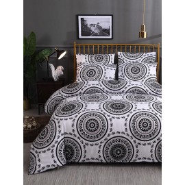 2/3 Pcs Bohemian National Style Geometric Pattern Comfy Bedding Set Duvet Cover Pillowcase