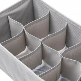 2Pcs Foldable Underwear Socks Storage Box