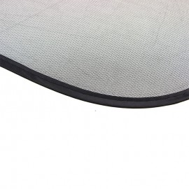 2pcs Side Net Yarn Car Window Sunshade Curtain Summer Suction Cup Sun Protection Lightproof Mat Pad