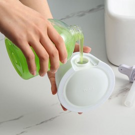 350mL Manual Liquid Dispenser Wall Mount Hand Sanitizer Shampoo Container Bottle Kitchen Bathroom Hand Washing Device