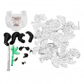 3D Crystal Puzzle Panda Light Jigsaw Brainteaser Build Your Own Model Animal