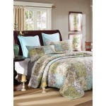 3Pcs Bedding Patchwork Cotton Hand-quilted Quilt Air-conditioning Cover Quilt