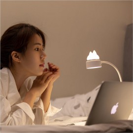 3life Flexible LED Desk Light Three-Gear Adjustable Cat Reading Table Lamp From