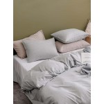 3pcs Duvet Cover Set Modern Simplicity Solid twill Polyester King Queen Twin Size Adult Bedding Set