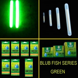 5/100X Fishing Fluorescent Lightstick Light Night Float Clip On Dark Glow Sticks