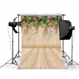 5x7FT Flowers Board Vinyl Photography Backdrop Background Studio Prop