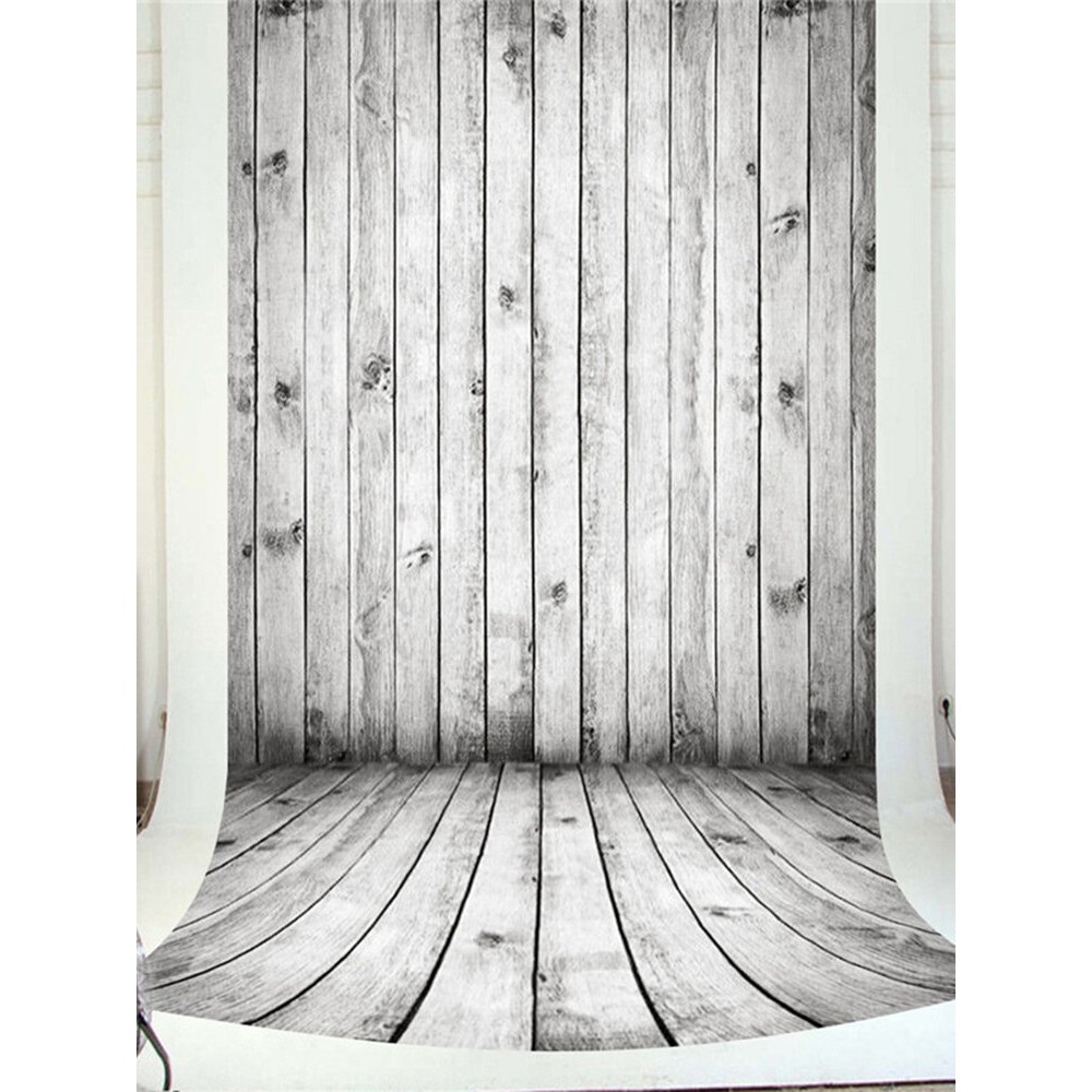 5x7FT Vinyl Wood Wall Floor Photography Background Photo Studio Backdrop