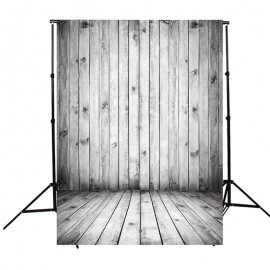 5x7FT Vinyl Wood Wall Floor Photography Background Photo Studio Backdrop