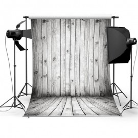 5x7FT Vinyl Wood Wall Floor Photography Background Photo Studio Backdrop