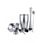 7Pcs Stainless Steel Cocktail Shakers Mixer Drink Bartender Bar Set Tools Kit