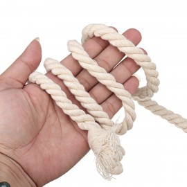 8mm 45M 1.1KG Macrame Rope Natural Beige Cotton Twisted Cord For Handmade Enthusiasts Hand Craft DIY