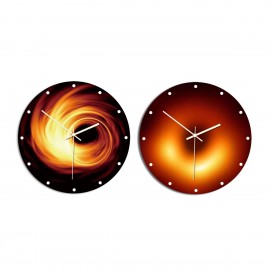 Black Hole Series Acrylic Wall Clock Silent Quartz Needle Big Watch Modern Decoration Crafts