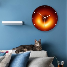 Black Hole Series Acrylic Wall Clock Silent Quartz Needle Big Watch Modern Decoration Crafts