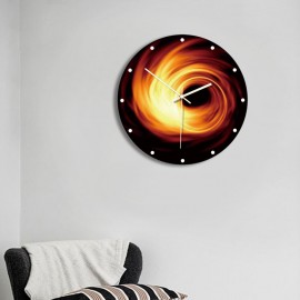 Black Hole Series Acrylic Wall Clock Silent Quartz Needle Big Watch Modern Decoration Crafts