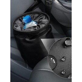 Car Seat Back Garbage Bag Oxford Cloth Portable Sundries Storage Bag