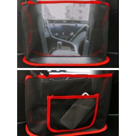 Car Seat Storage Net Pocket Car Storage Bag Hanging Bag Multi-purpose Seat Back Storage Bag Car Supplies