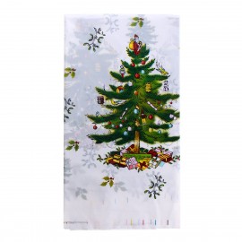 Christmas Disposable Tablecloth Festive Rectangle Oblong Table Cloth Tableware