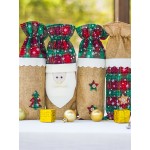 Christmas Red Wine Set Christmas Table Creative Decoration Christmas Red Wine Bottle Bag Champagne