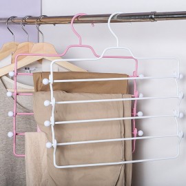 Clothes Pants Scarf Hanger Storage Rack Closet Space Saver Durable Closet Helper