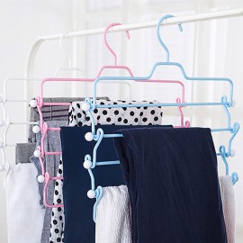 Clothes Pants Scarf Hanger Storage Rack Closet Space Saver Durable Closet Helper