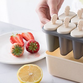 Creative Home-Made Ice Cream Mould Ice Cube Popsicle Ice Box Ice Cream Popsicle Ice Mold Box Set