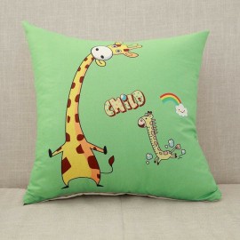 Cute Animal Pattern Cushion Cover Squre Sofa Bed Pillowcase Car Home Deco Cushion