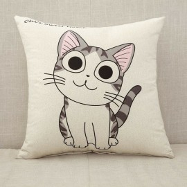 Cute Animal Pattern Cushion Cover Squre Sofa Bed Pillowcase Car Home Deco Cushion