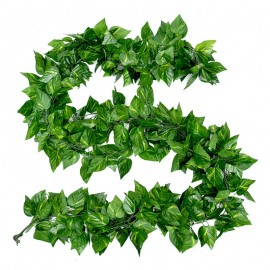 Decorative Flowers  Wreaths Artificial Ivy Leaf Garland Plants Vine Fake Foliage Flowers Home Decor