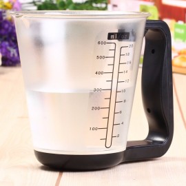 Digital Cup Kitchen Scales Electronic Measuring Tool Temp Measurement Household Jug Cups