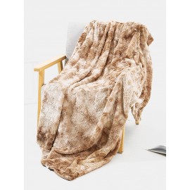 Double Sided Tie-Dyed Blanket Sofa Cover Blanket Lunch Break Blanket