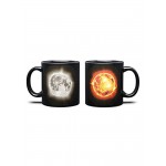 Eclipse  Color Changing Cup Two-sided Color Ceramic Cup Heat-sensing Coffee Mug