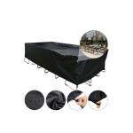 Essort Patio Furniture Covers, Extra Large Outdoor Furniture Set Covers Waterproof, Rain Snow Dust Wind-Proof, Anti-UV