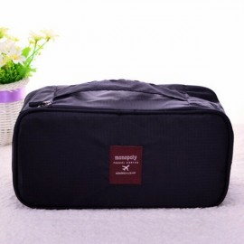 Fashion Double Layer Underwear Cosmetic Storage Bag Makeup Tool Box Multifunctional Storage Package