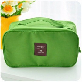 Fashion Double Layer Underwear Cosmetic Storage Bag Makeup Tool Box Multifunctional Storage Package