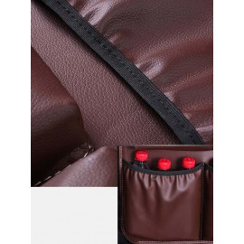 Faux Leather Car Rear Seat Back Storage Bag Multi-use Car Trunk Organizer Auto Stowing Tidying Auto Interior Accessories