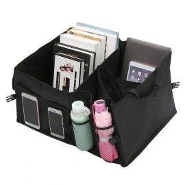 Folding Oxford Cloth Car Trunk Storage Bag Phone Wallet Organizer