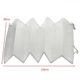 Front Window Car Windscreen UV Laser Sun Shade Block Screen 150cmx80cm Foldable