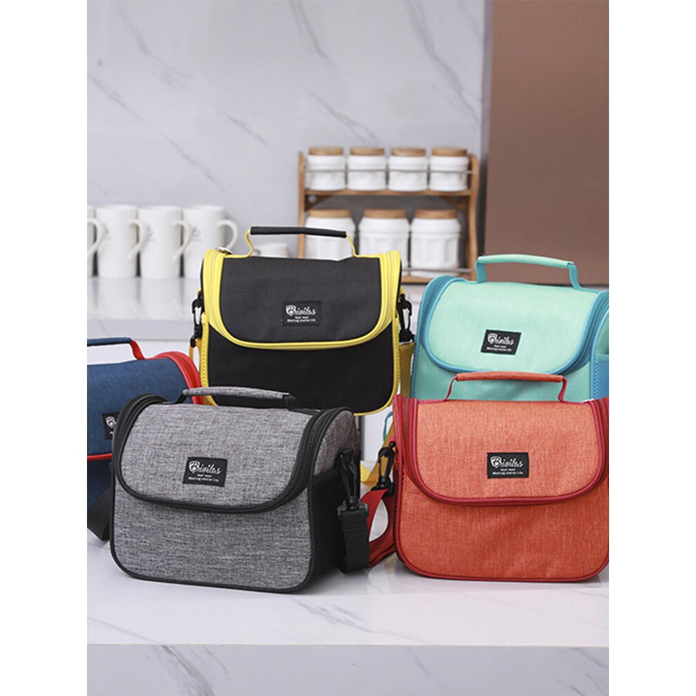 High-Quality Large-Capacity Lunch Bag Tote Hot Cold Insulated Thermal Cooler Work School Travel Picnic